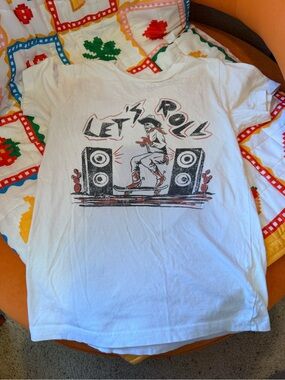 Tiny Whales - 'Let's Roll' Graphic Tee, 8